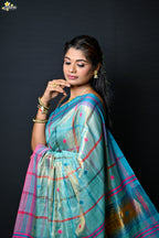Tissue Zari Jhal Saree