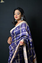 Linen Jhal Saree