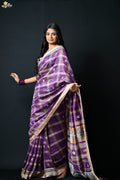 Linen Jhal Saree