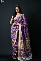 Linen Jhal Saree