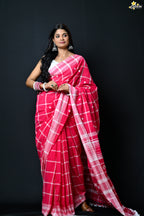 Mercerised Cotton Jhal Saree