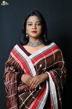 Linen Jhal Saree