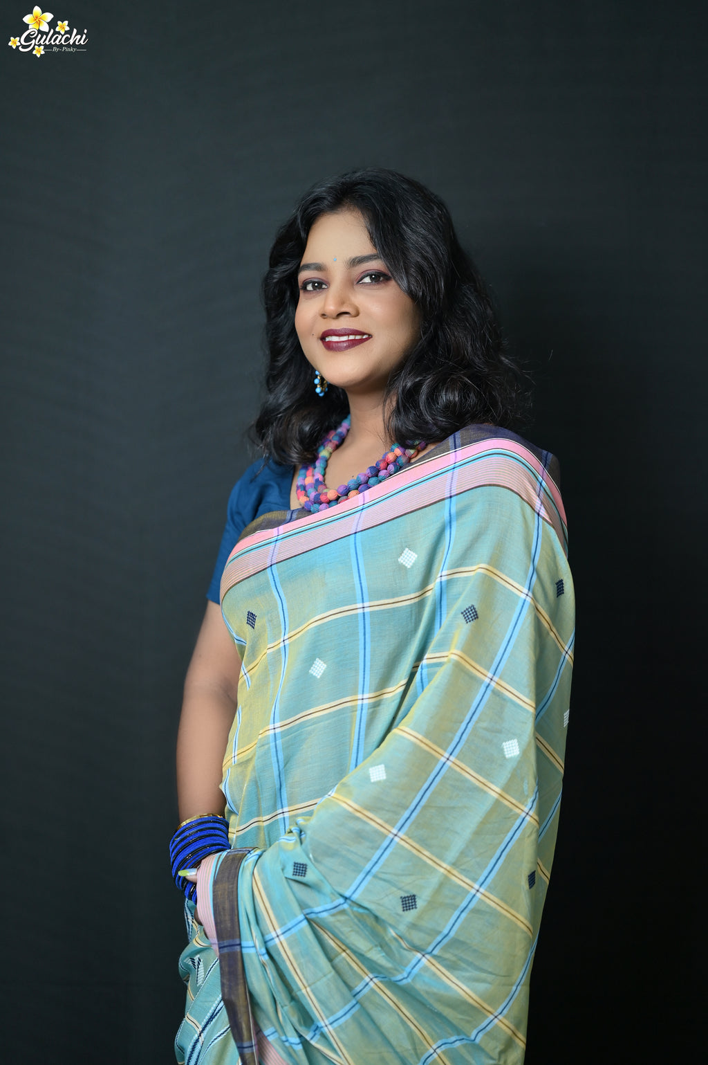 Mercerised Cotton Jhal Saree