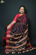Mercerised Cotton Jhal Saree