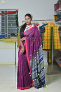 Mercerised Tribal Fusion Saree