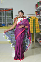 Mercerised Tribal Fusion Saree