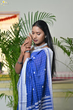 Mercerised Tribal Fusion Saree