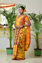 Mercerised Cotton Jhal Saree