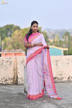 Mercerised Tribal Fusion Saree