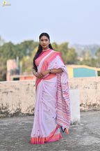 Mercerised Tribal Fusion Saree