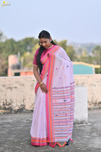 Mercerised Tribal Fusion Saree