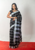 Mercerised Cotton Jhal Saree