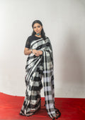 Mercerised Cotton Jhal Saree