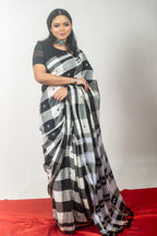 Mercerised Cotton Jhal Saree