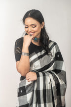 Mercerised Cotton Jhal Saree