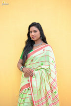 Handloom Cotton Jhal Saree