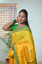 Mercerised Tribal Fusion Saree