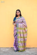 Tissue Cotton Jhal Saree