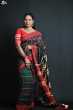 Mercerised Cotton Jhal Saree