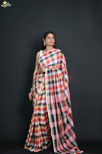 Gulachi Mul Cotton Handloom Saree