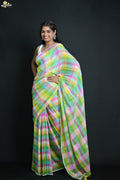 Gulachi Mul Cotton Handloom Saree