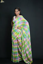 Gulachi Mul Cotton Handloom Saree