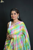 Gulachi Mul Cotton Handloom Saree