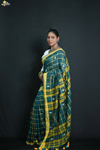 Handloom Cotton Jhal Saree