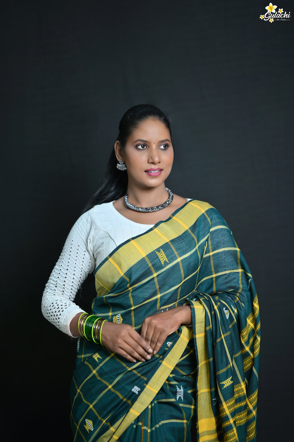 Handloom Cotton Jhal Saree