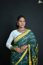 Handloom Cotton Jhal Saree