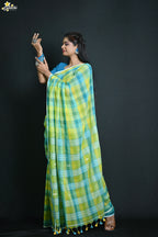 Gulachi Mui Cotton Handloom Saree