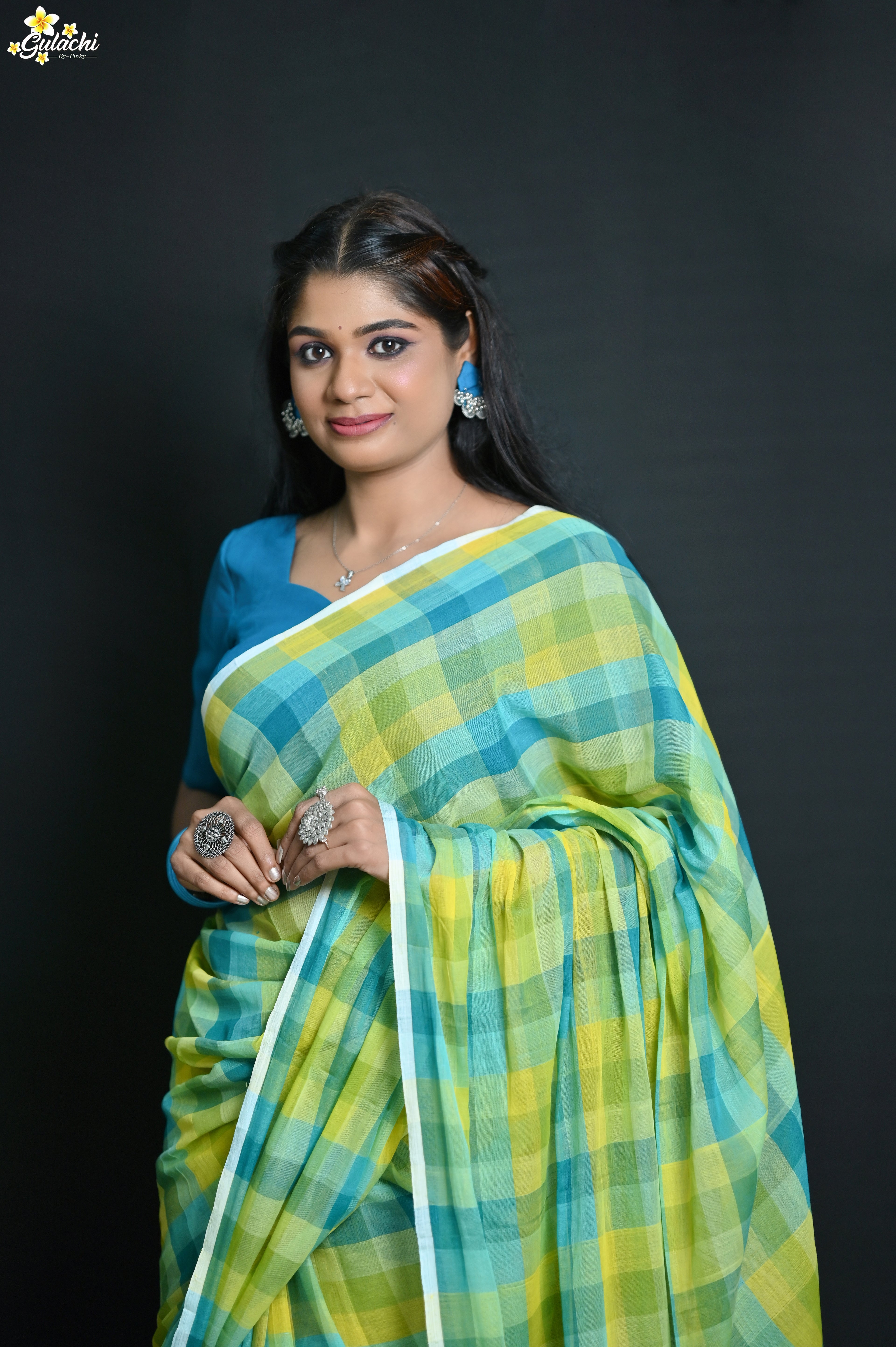 Gulachi Mui Cotton Handloom Saree
