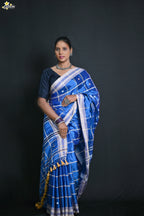 Tissue Cotton Jhal Saree