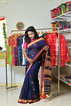 Mercerised Tribal Fusion Saree