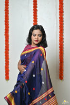 Mercerised Tribal Fusion Saree