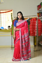 Mercerised Tribal Fusion Saree