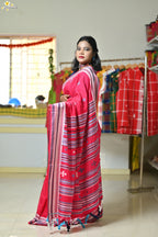 Mercerised Tribal Fusion Saree