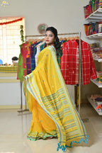 Mercerised Tribal Fusion Saree