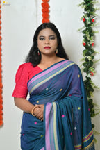 Mercerised Tribal Fusion Saree
