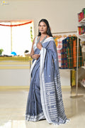 Mercerised Tribal Fusion Saree