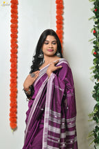 Mercerised Tribal Fusion Saree
