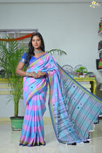 Mercerised Cotton Premium Jhal Saree