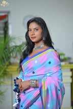 Mercerised Cotton Premium Jhal Saree