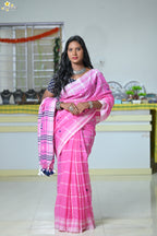 Mercerised Cotton Jhal Saree