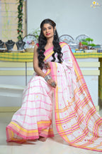 Mercerised Cotton Jhal Saree