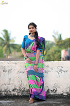 Mercerised Cotton Premium Jhal Saree