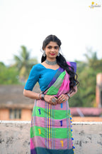 Mercerised Cotton Premium Jhal Saree