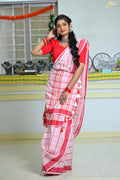 Handloom Cotton Jhal Saree