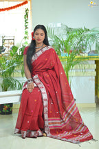 Mercerised Tribal Fusion Saree