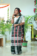 Mercerised Cotton Jhal Saree